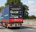 Parrot Motorway Flush Rear Lorry Advertising